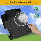 Custom Fit All Weather 3D TPE Floor Mats for Suzuki Dzire