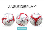 Custom PU Soccer Ball with Logo | Size 5 Machine Stitched