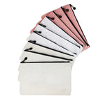 Custom Cotton Canvas Cosmetic Bags | Eco-Friendly | MOQ 100