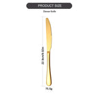 Custom Luxury Flatware Set with Logo | 300 MOQ | 7-Day Lead