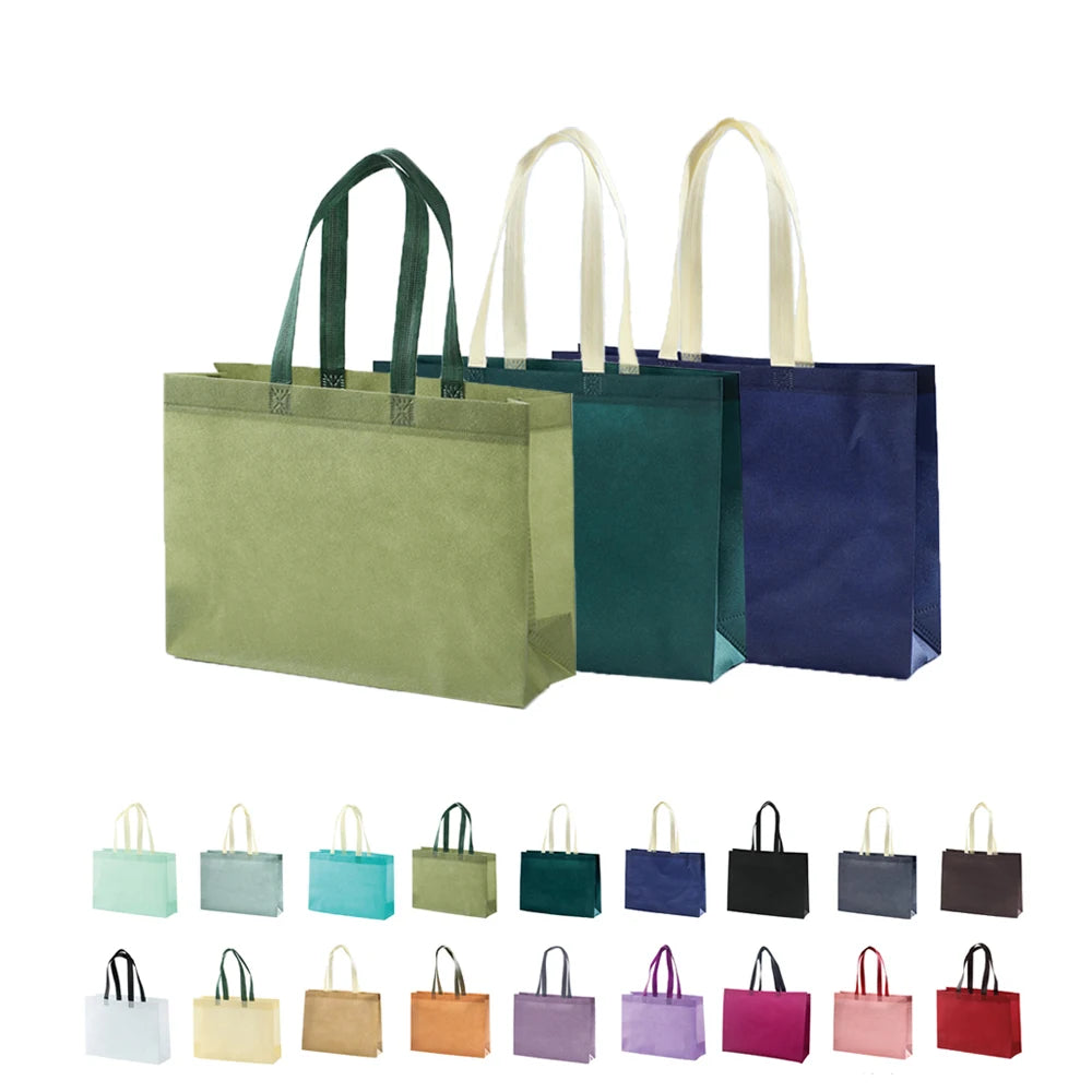 Custom Non-Woven Tote Bags | 8-10KG Capacity | 100 MOQ | 10-Day Lead