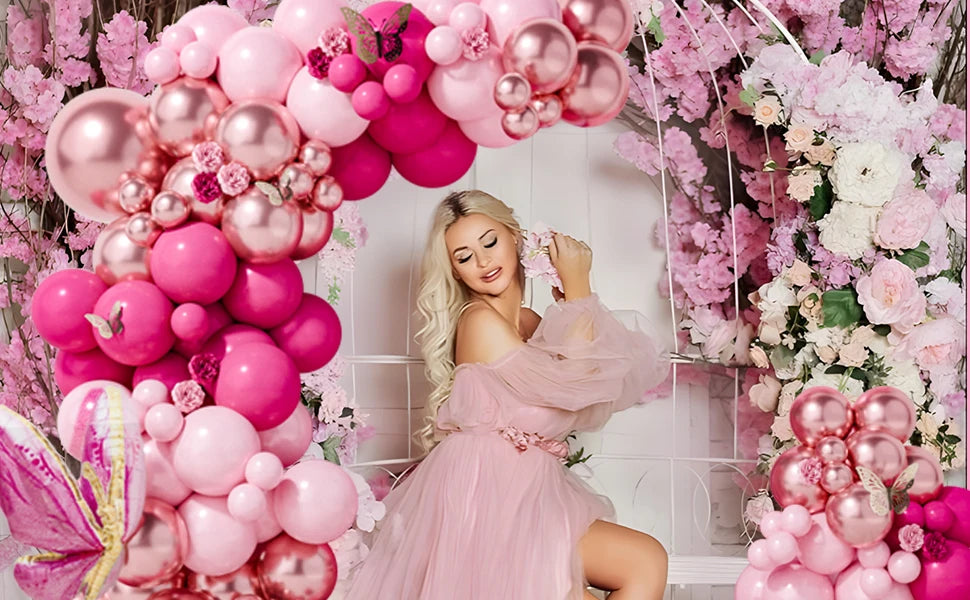 Balloon Arch Garland Kits | Rose Gold | MOQ 10 | EN71 Certified