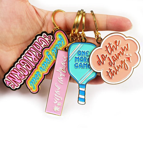 Custom Logo Metal Keychains — 100 MOQ, 7-Day Lead Time