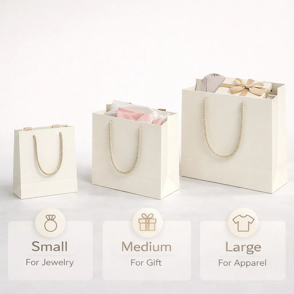 Custom Paper Shopping Bags | Kraft Boutique Retail Bags