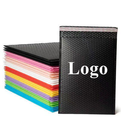 Custom Poly Bubble Mailers 100 MOQ | LDPE/HDPE Shipping Envelopes Wholesale