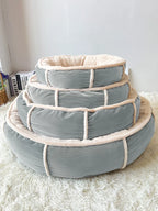 Wholesale Manufacturer Custom Logo Donut Round Product Dog Cat Pet Bed Accessories