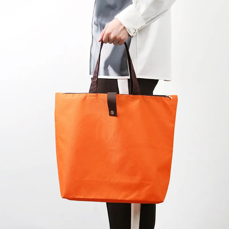 Custom Oxford Foldable Tote Bag with Logo | Bulk