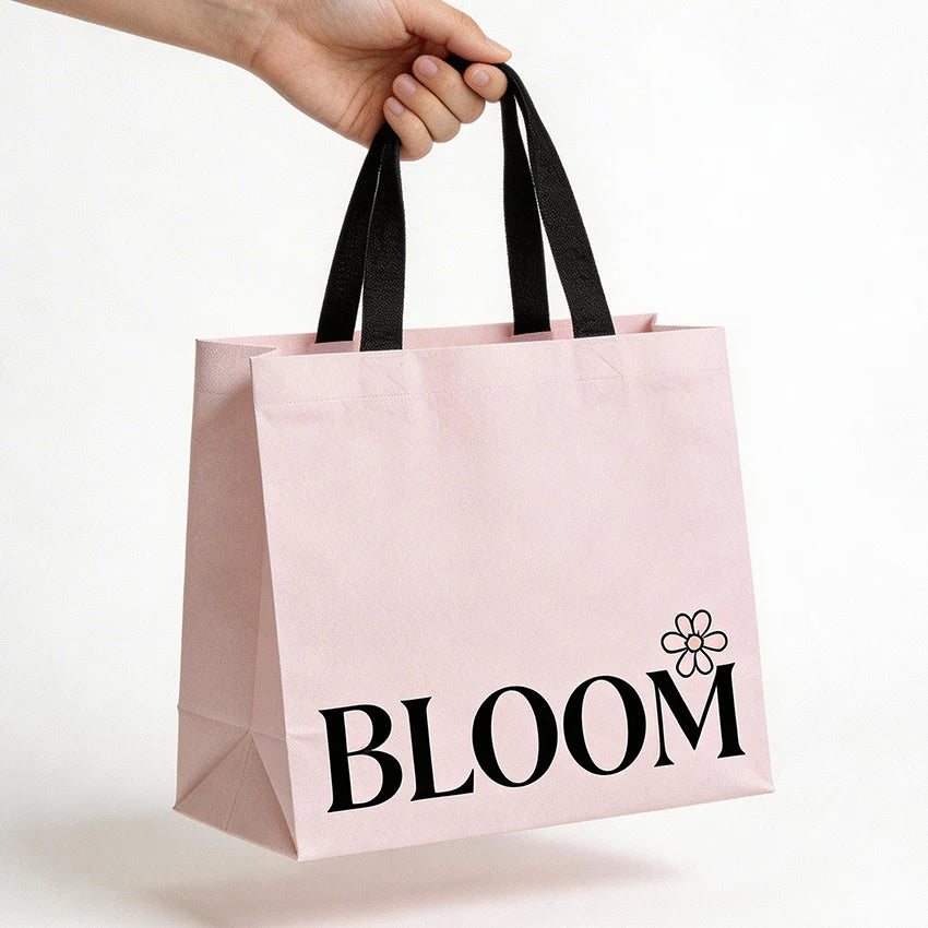 Custom Printed Non-Woven Tote Bags | Bulk MOQ 1,000 pcs