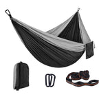 Custom 210T Parachute Nylon Hammock with Logo | 200kg Capacity, 1 MOQ, Camping