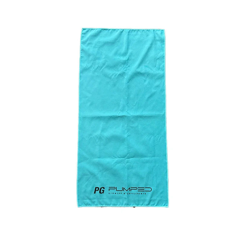 Custom 85/15 Microfiber Towel 50pcs MOQ | Quick-Dry CMYK/Silk Print for Beach Fitness Camping