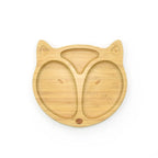 Bamboo Suction Plate Set | Animal Shapes | CPC Certified | 100 MOQ
