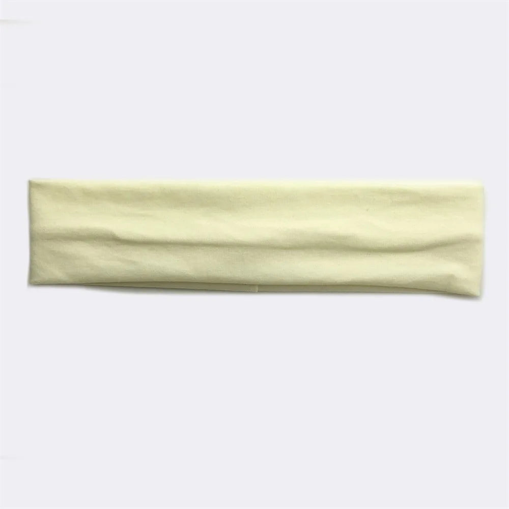 Custom Spandex Headband for Women | 23.5cm Stretch Hair Band for Sports & Fashion