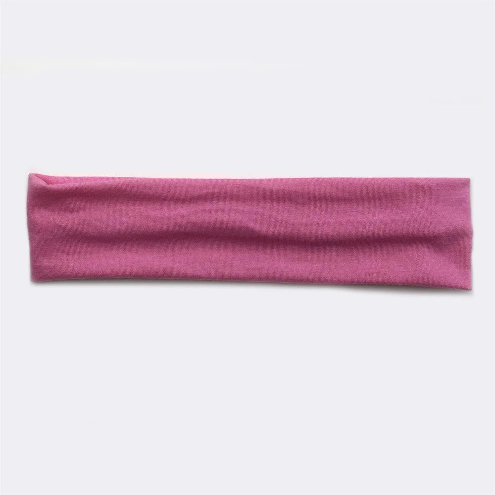 Custom Spandex Headband for Women | 23.5cm Stretch Hair Band for Sports & Fashion