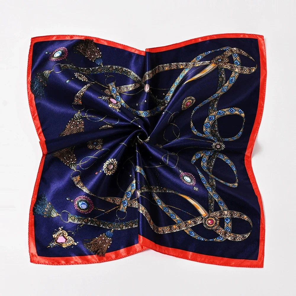 Personalized Silk Satin Scarves | 2-Piece MOQ & 3-7 Day Lead Time | 46 Colors | OEM Manufacture