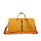 Custom Duffel Bags with Logo – PU Leather, 300 MOQ, 35-Day Lead