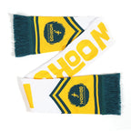 Custom Double-Sided Football Scarves | 50-Piece MOQ & 35-Day Lead Time | Jacquard Knitted | Team Merchandise