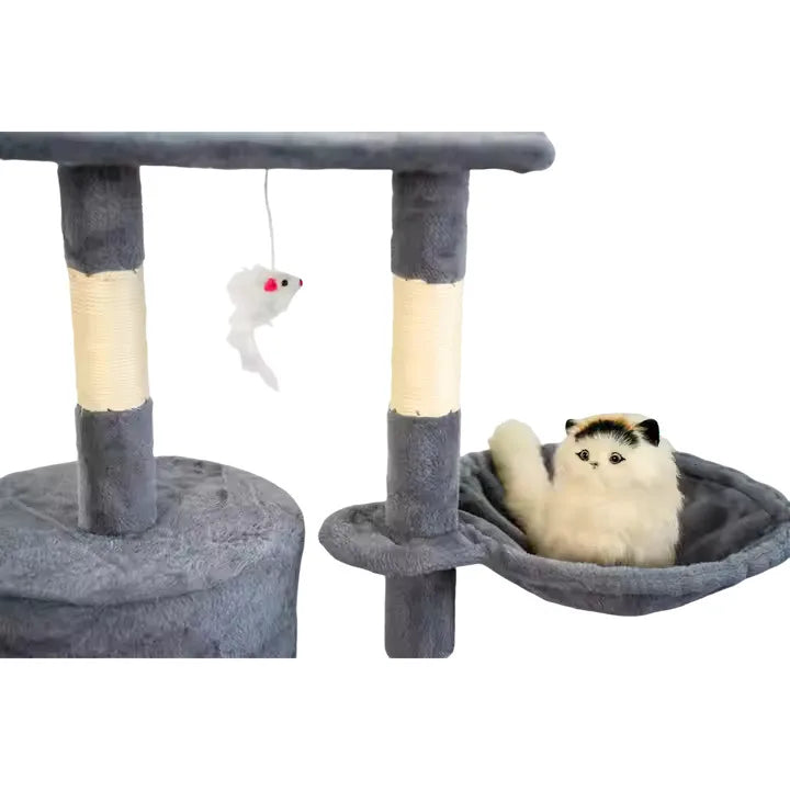 Custom Luxury Cat Tree with Sisal Scratching Posts | MOQ 1 Piece