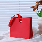 Custom Ribbon Handle Paper Gift Bags | Jewelry Packaging MOQ 100