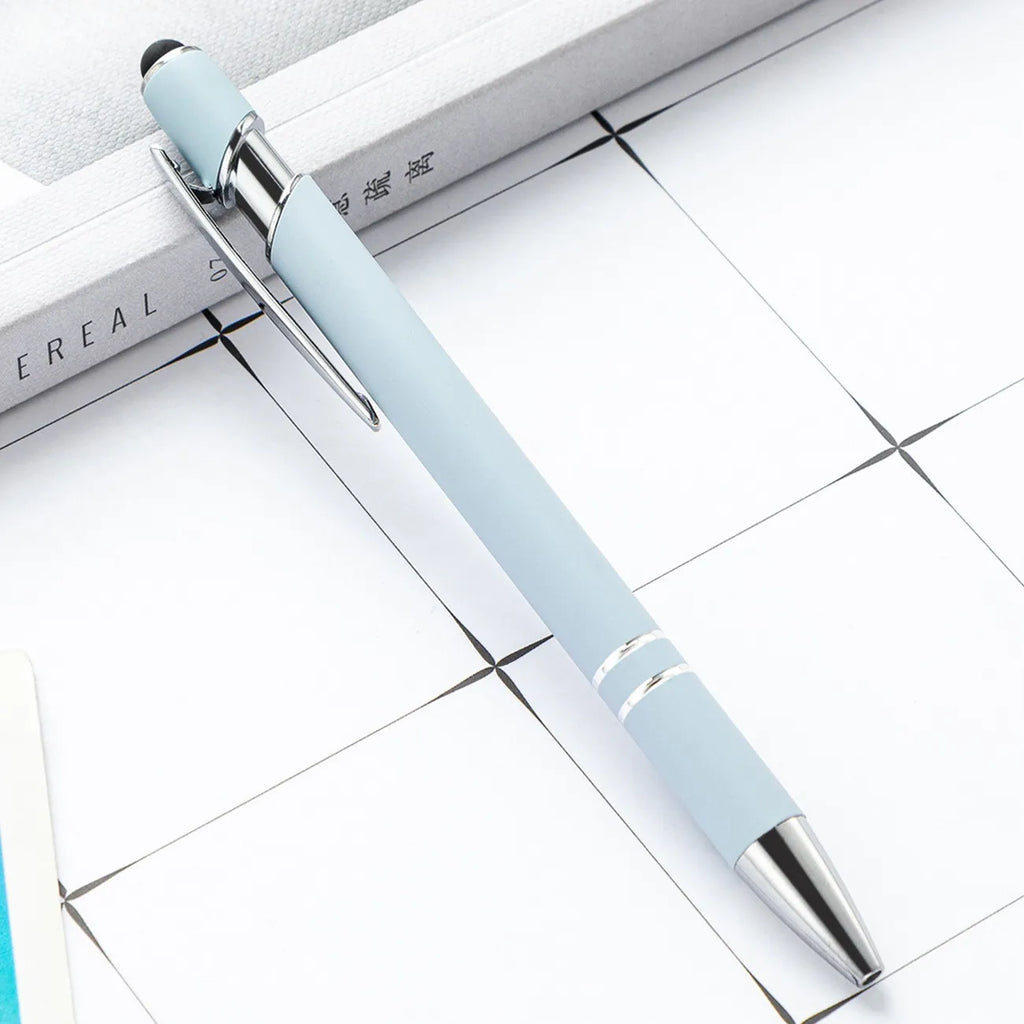 Custom 2-in-1 Stylus Ballpoint Pen with Logo | MOQ 10