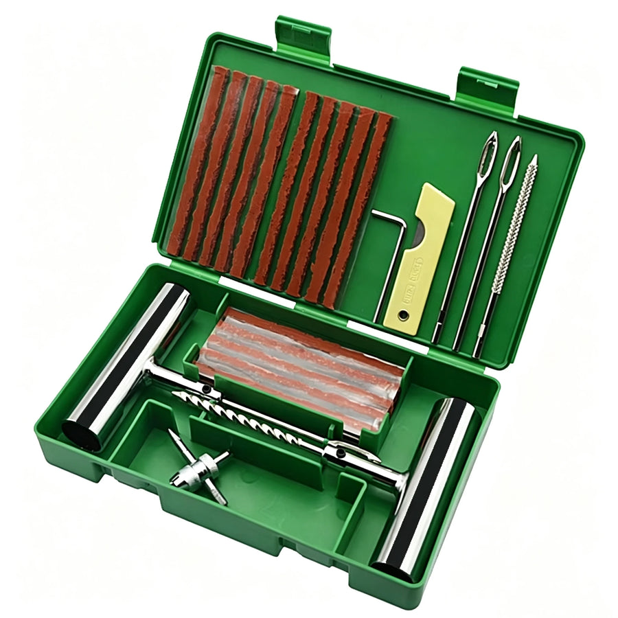 58Pcs Tire Repair Tool Kit with Case | MOQ 1 pc
