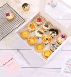Eco Friendly Black Cookie Box with Logo | MOQ 500