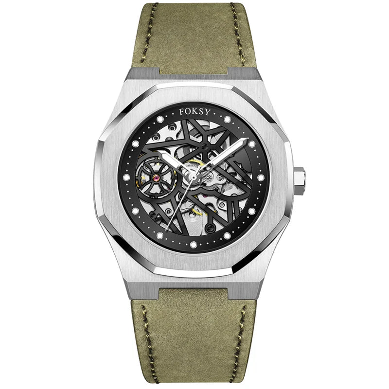 Custom Mechanical Watch with Logo | 50 MOQ | Automatic