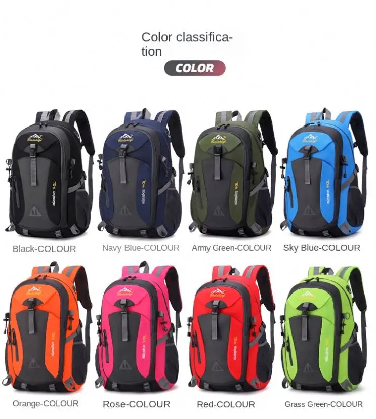 Custom Outdoor Hiking Backpack 40L | Branded Bulk MOQ 1