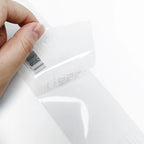 Eco-Friendly Transparent Labels | 500 Pcs MOQ, Food-Grade | Vinyl