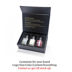Custom Rigid Gift Boxes with Logo | MOQ 500 | Magnetic Closure