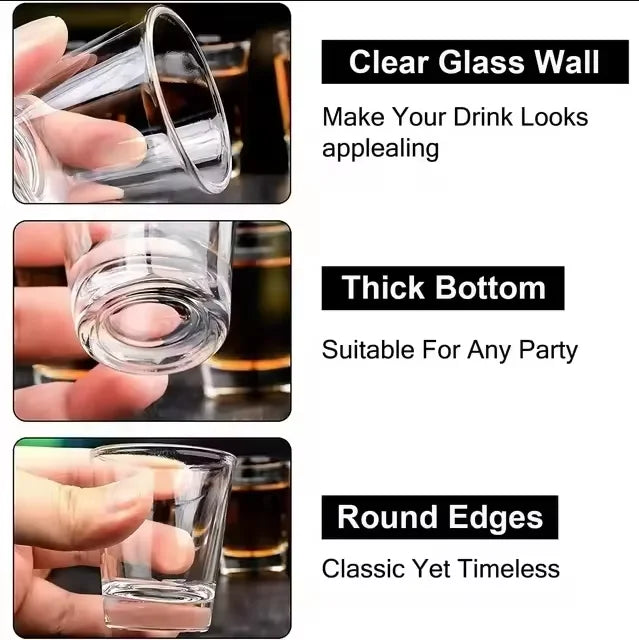 Custom Shot Glasses 50ml with Logo | Sublimation Printing | Bulk Corporate Gifts
