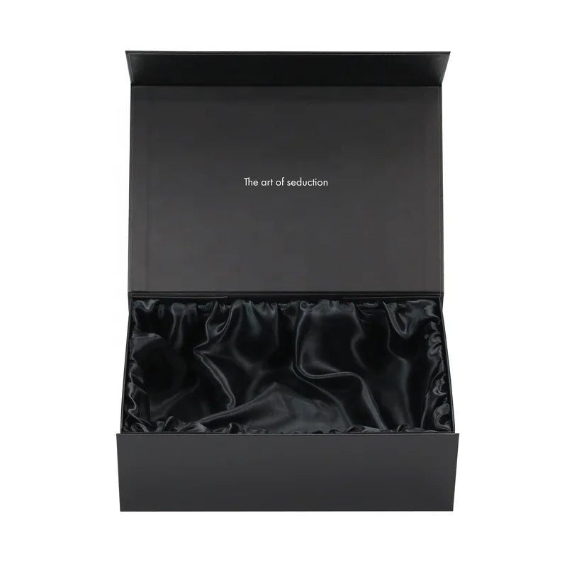 Custom Satin-Lined Magnetic Gift Box | 500 MOQ, Foldable, 7-Day Lead Time