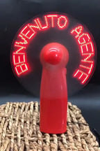 Custom LED Fan 11.6cm | Portable Message Display | Wedding Concert Giveaways