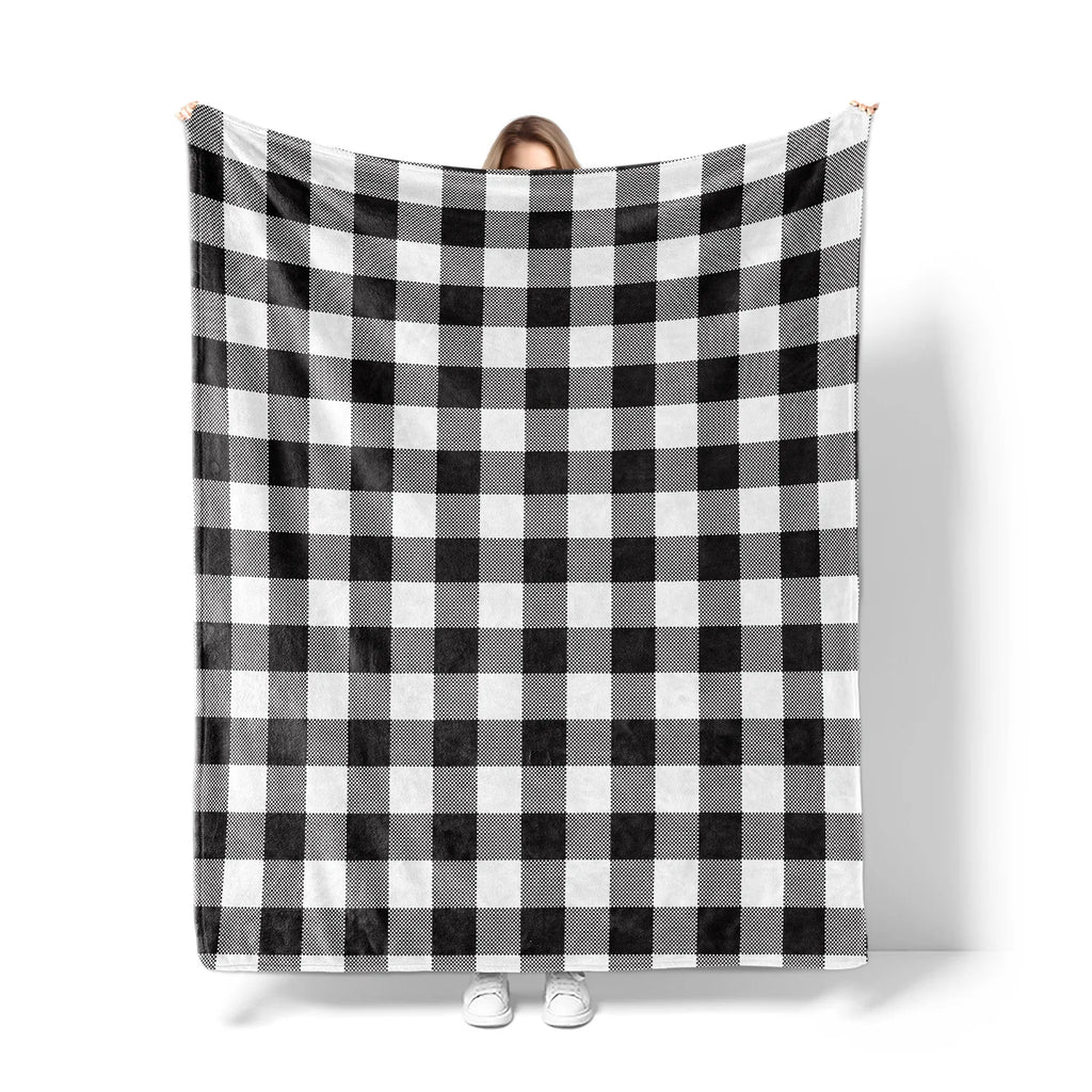Custom Flannel Fleece Blanket | Recycled Polyester | Jacquard & Embroidery | MOQ 20 Pieces