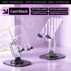 Custom Foldable Universal Tablet Stand – Adjustable Height Lifting Acrylic Desk Holder with Custom Printed Logo & Customizable Packaging