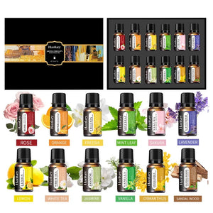 Aromatherapy Essential Oil Gift Set | Water-Soluble | 15-Day Fragrance