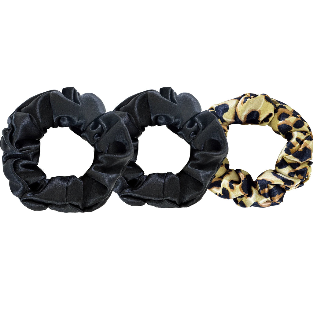Custom Silk Scrunchies with Logo | Bulk MOQ 2 Pcs
