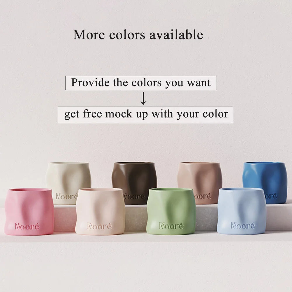 Custom Ceramic Candle Vessels | 500 MOQ | 25-Day Lead