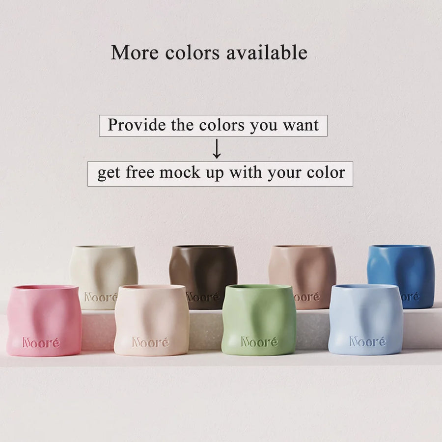 Custom Ceramic Candle Vessels | 500 MOQ | 25-Day Lead