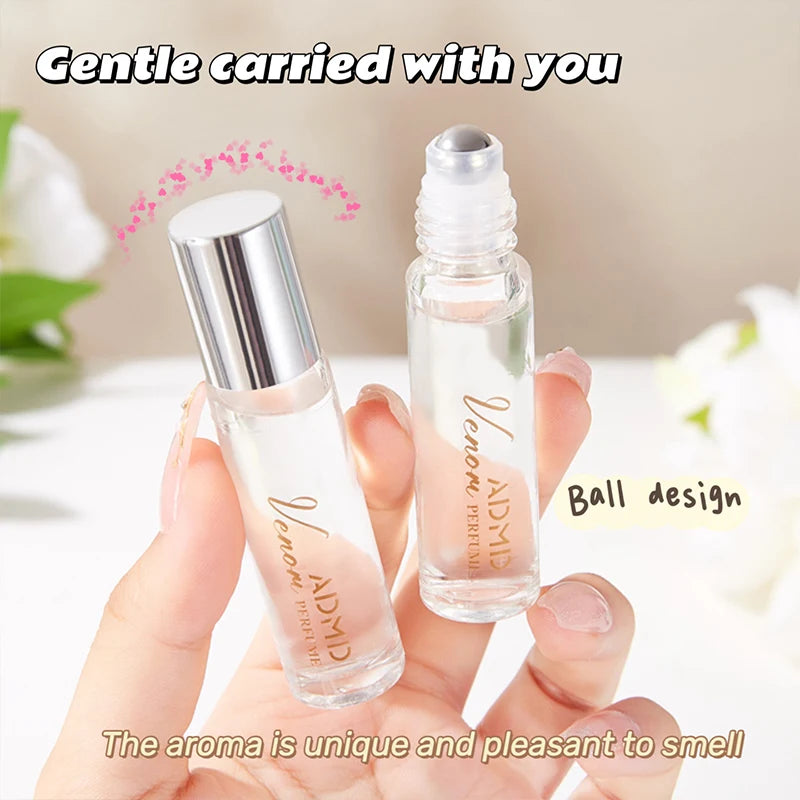10ml Pheromone Rollerball Perfume for Men Women | Long-lasting Fruity Woody Scent