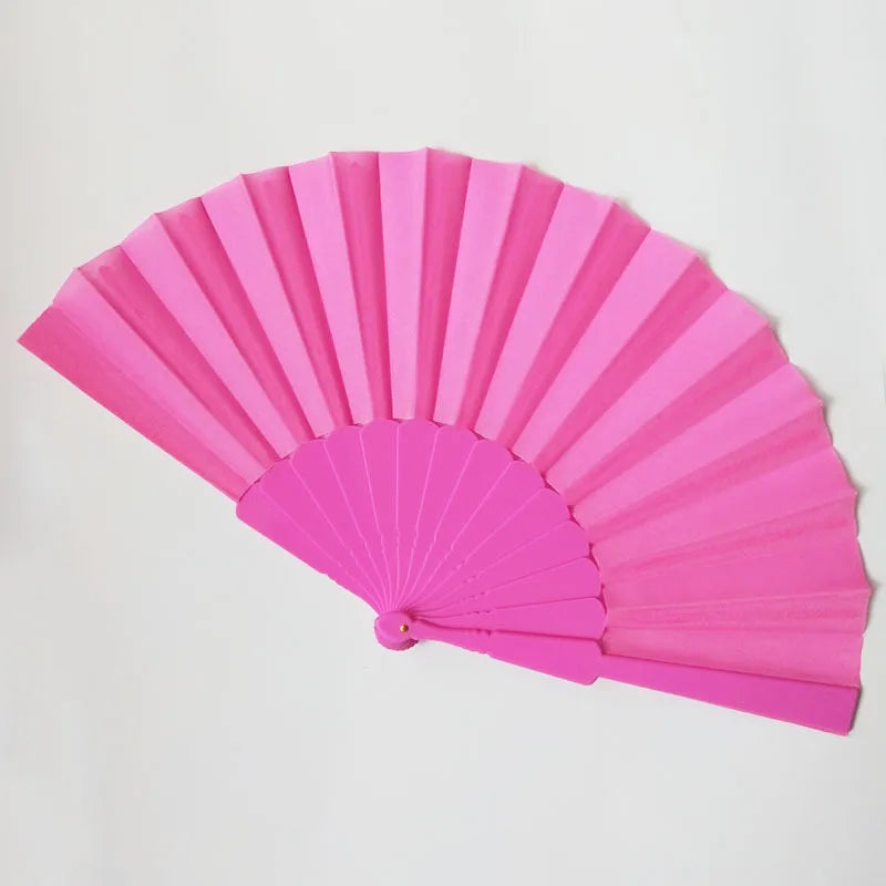 Hot Sale Custom logo Folding Hand Fans 13 Inch Large Folding Bamboo Hand Fan for Wedding