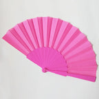 Hot Sale Custom logo Folding Hand Fans 13 Inch Large Folding Bamboo Hand Fan for Wedding