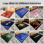 Custom Logo Outdoor Door Mats Wholesale | MOQ 50 sqm