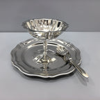 304 Stainless Steel Dessert Cup | Tulip Shape | 50 MOQ | Custom Logo