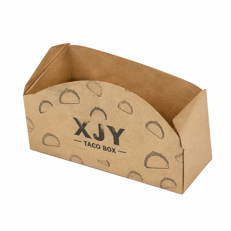 Custom Taco Box with Logo | 500 MOQ | 10-Day Lead Time