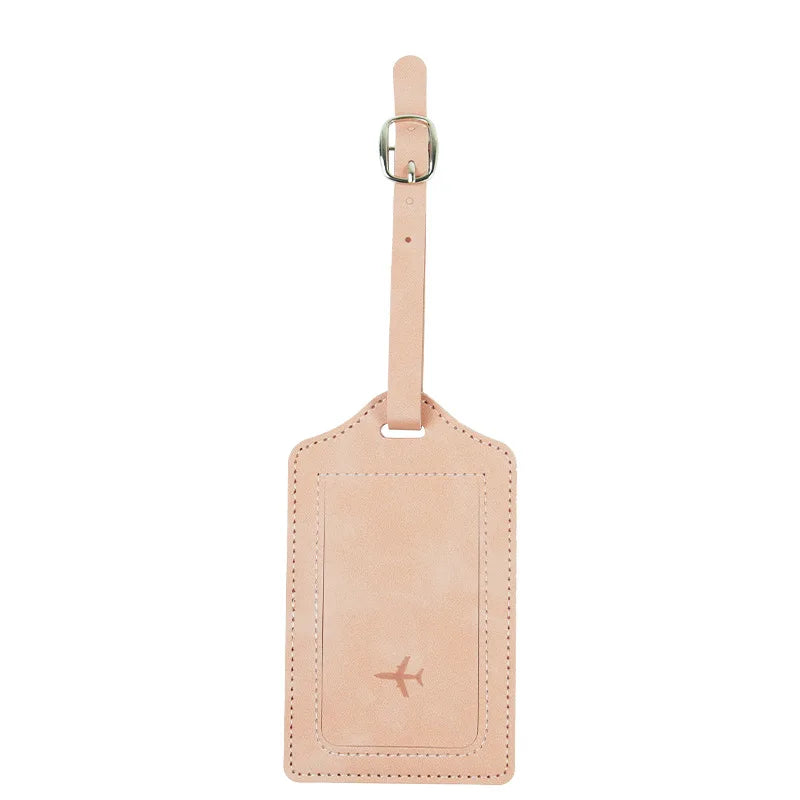 Custom PU Leather Luggage Tags with Logo – 100 MOQ, $35 Mold