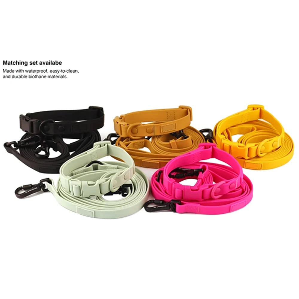 Custom PVC Dog Collar | Waterproof Non-Slip Pet Collar