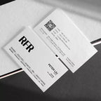 Custom Embossed Business Cards with Logo | MOQ 100 Pcs