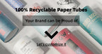 Food-Grade Paper Tube Packaging | Aluminum Foil Liner | Airtight | Bulk