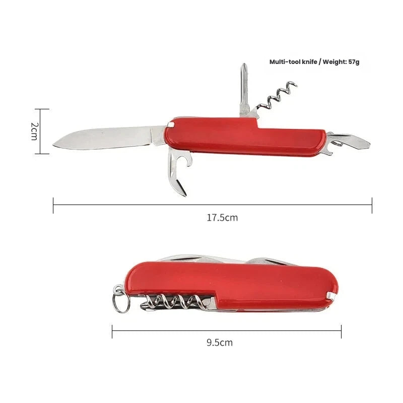 Custom Stainless Steel Multi-Function Pocket Knife | MOQ 1 pc