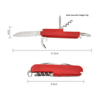 Custom Stainless Steel Multi-Function Pocket Knife | MOQ 1 pc